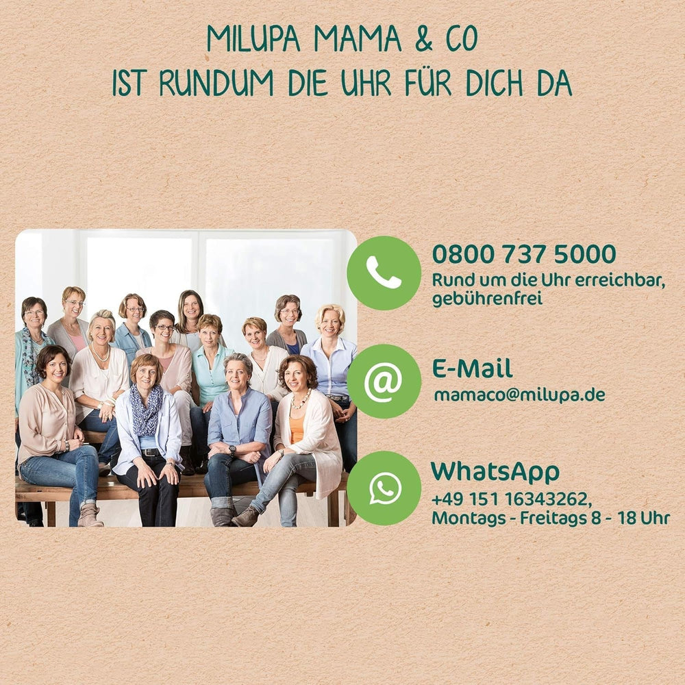 Milupa Milk Porridge Butter Biscuit - Porridge per bambini senza olio di palma Mother and Child Naty Shop