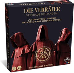 Goliath: Traitors, giochi da tavolo per bambini dai 12 anni in su, party game per 4-6 giocatori, il gioco è basato sull'omonima serie TV