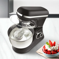 Ufesa Genius 5-in-1 Küchenmaschine Für Professionale Bakewaren, 1200W, 5L, Multifunktions-Küchenroboter, Edelstahl-Schüssel, 6 Geschwindigkeiten + Turbo, 3 Zubehörteile Enthalten, Bpa-Frei Mother and Child Naty Shop