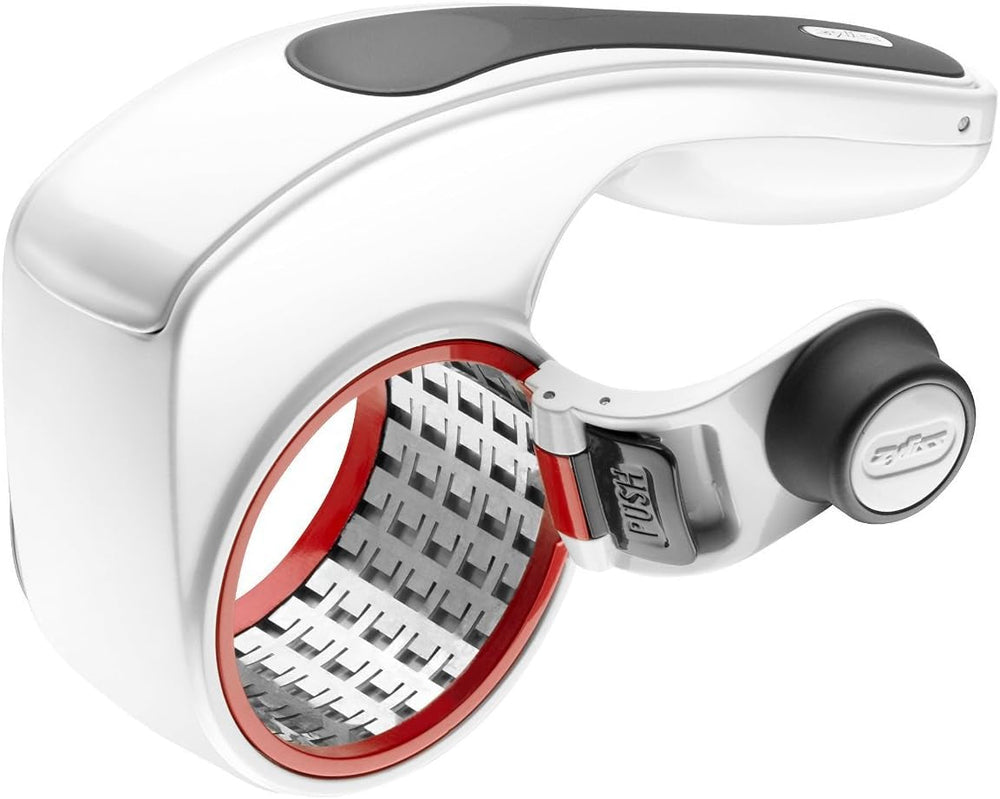 ZYLISS Classic Grattugia per formaggio E900010, tamburo in acciaio inossidabile pregiato, 16 X 8,5 X 8,5 Cm Pelapatate Naty Shop Alles Käse Käsereibe