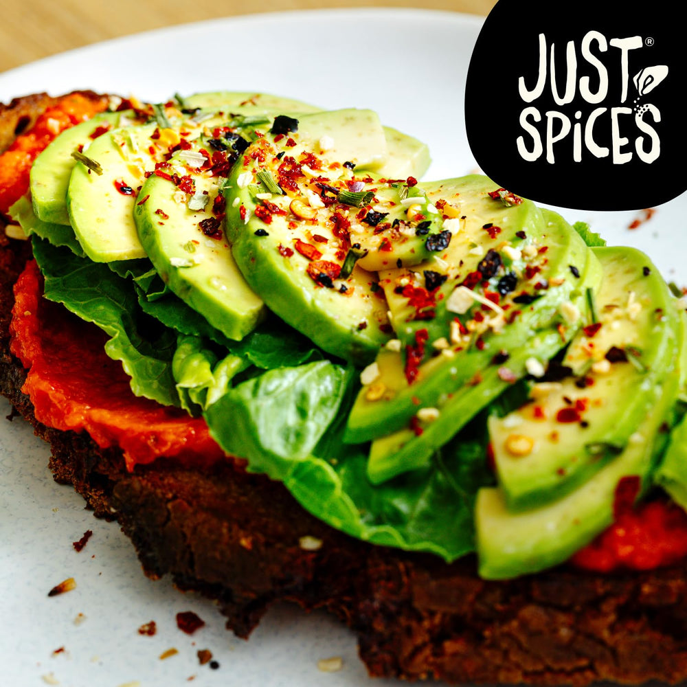 Just Spices Peperoncino Aglio Sale I Gewürzmix, der zu allen Gerichten schmeckt I Gewürzdose, 55 g