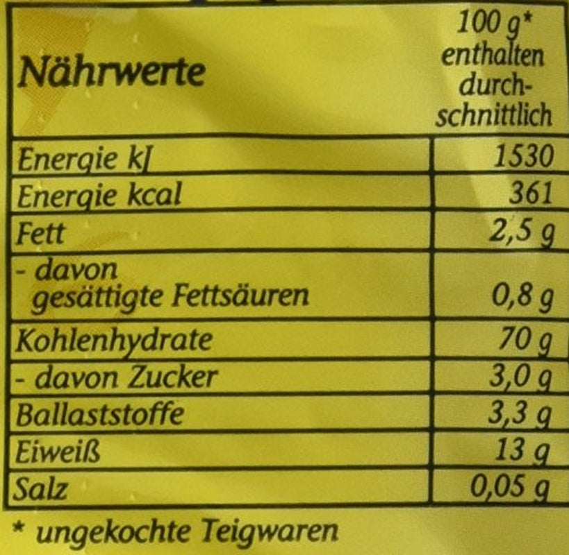 The Good Ones Tagliatelle Fresche All'Uovo - Spirala, 500g