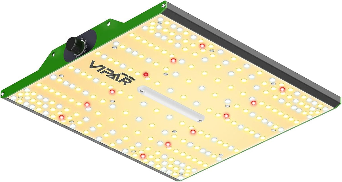 VIPARSPECTRA P1000 LED Coltiva la luce Spettro completo 2024 LED Coltiva la luce 0%-100% Dimmerabile per Serre Piante da interno Piantine Ortaggi Fiori Coltiva le tende 60x60 cm e 80x80 cm