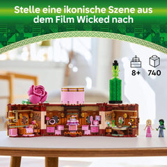 La camera da letto di Wicked Glinda ed Elphaba LEGO - Casa delle bambole con 2 mini bambole della Strega di Oz, fantastici accessori tra cui fiori e abiti - Giocattolo creativo per ragazze 8+ e fan - 75683 Set da costruzione Besuche den LEGO-Store