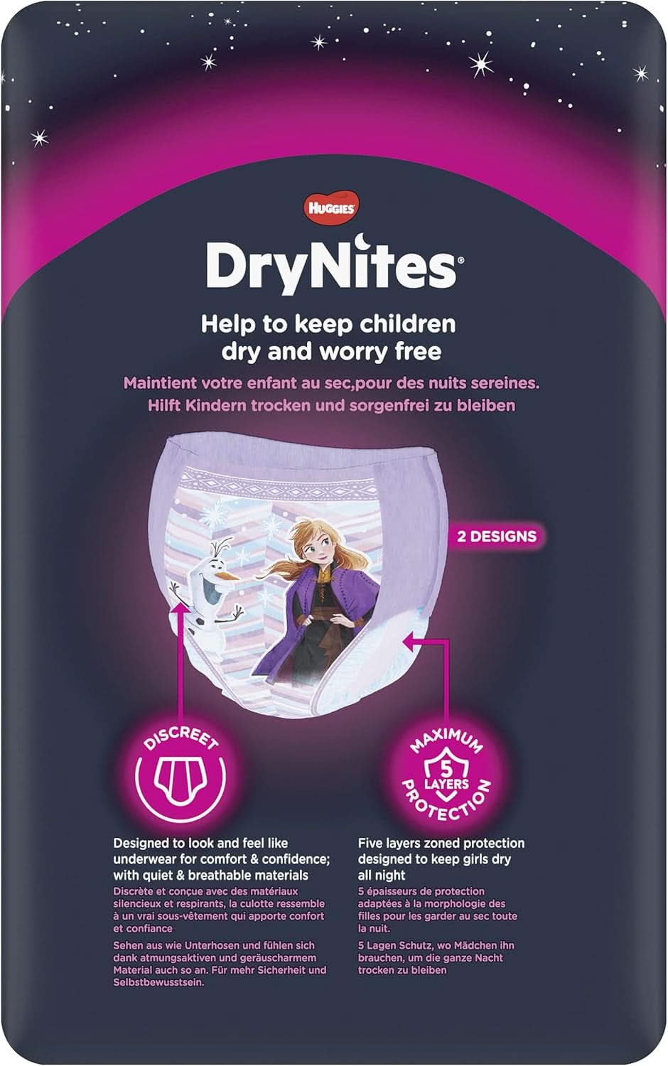 Huggies Drynites Scutece de noapte foarte absorbante pentru fete Mama si Copilul Naty Shop