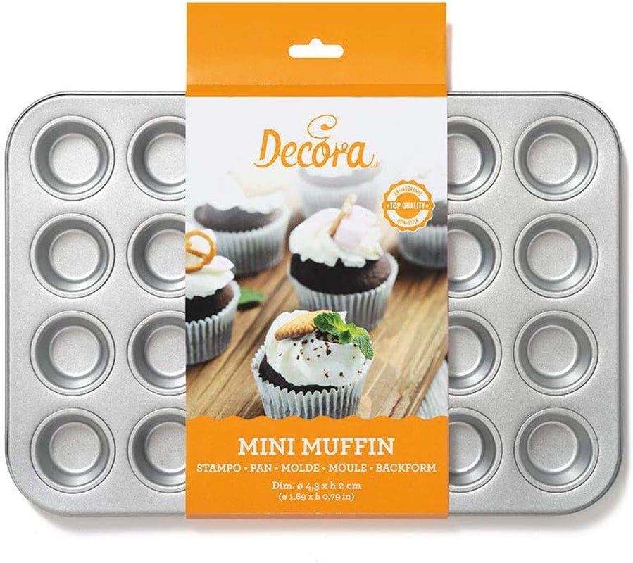 0070035 TORTA PER 24 MINI MUFFINS 38,5 X 26 X 2 H CM Stampi e teglie Naty Shop