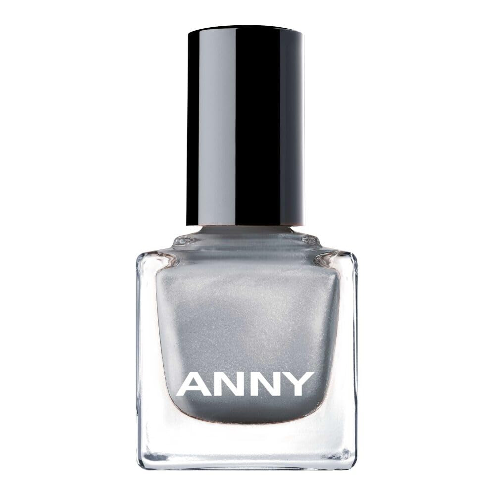 Smalto per unghie ANNY - Smalto per unghie colorato di alta qualità con lucentezza a lunga durata, resistente alle scheggiature e ad asciugatura rapida, Colore: Stile artistico - Grigio freddo - 15 ml