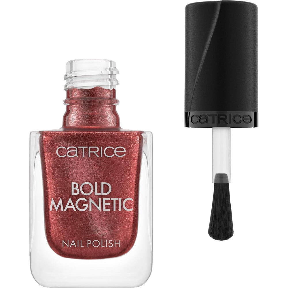 Smalto magnetico Catrice Bold, n. 030, Oro, Metallizzato, Vegano, Senza microplastiche, Senza profumo, Senza parabeni, 1 confezione (10,5 ml)