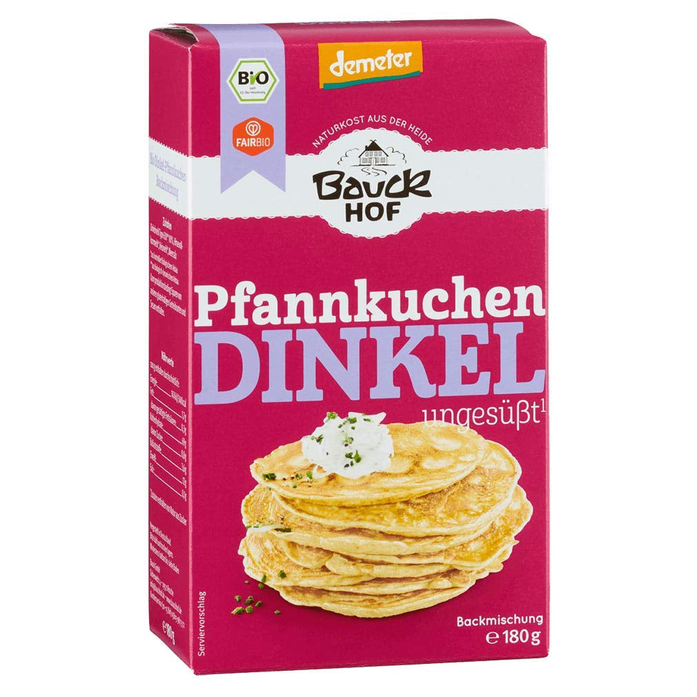 Dinkel-Pfannenkuchen, 180 G Mix per cuocere e cucinare Naty Shop 180 G (confezione 6Er)