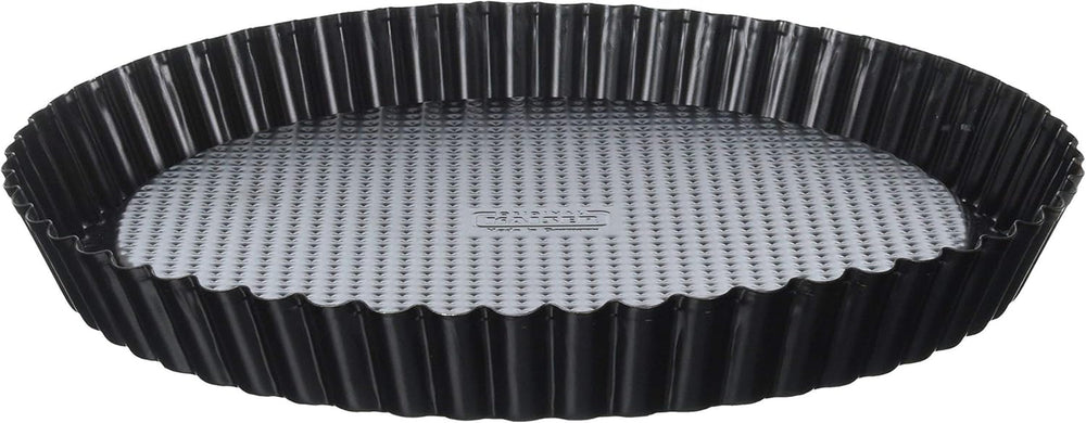 ORIGINAL KAISER Classic Obstbodenform 28 Cm, Obstkuchenform, Gleichmäßige Bräunung & Classic Mini Torteletts 6 Stück, Tartelette Förmchen 10 Cm, Tarteform Klein, Tortelettförmchen Antihaftbeschichte Stampi e vassoi Naty Shop