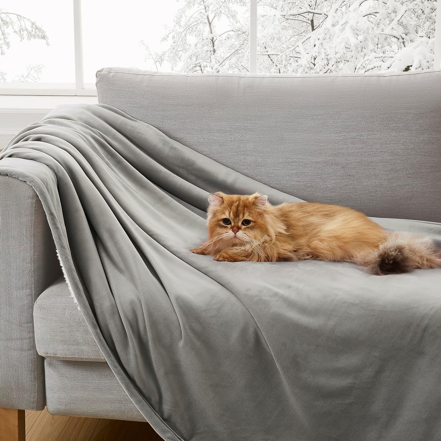 UGG 01465 Bliss Sherpa Coperta da tiro Completamente reversibile per divano o letto Lavabile in lavatrice Facile da pulire Coperte di lusso di grandi dimensioni in morbido peluche 178 x 127 cm Seal Naty Shop Piumini e trapunte