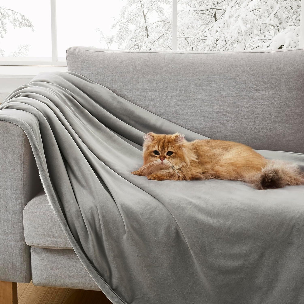 UGG 01465 Bliss Sherpa Coperta da tiro Completamente reversibile per divano o letto Lavabile in lavatrice Facile da pulire Coperte di lusso di grandi dimensioni in morbido peluche 178 x 127 cm Seal Naty Shop Piumini e trapunte