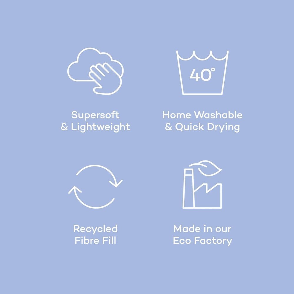 Night Lark Coverless Duvet Super King 6 Tog Spring Summer - Abstract Waves. Cuvertură super moale, confortabilă și ușoară. Se spală la mașină și se usucă rapid, toate într-un set de fețe de pernă reversibile Plapumi si pilote Naty Shop