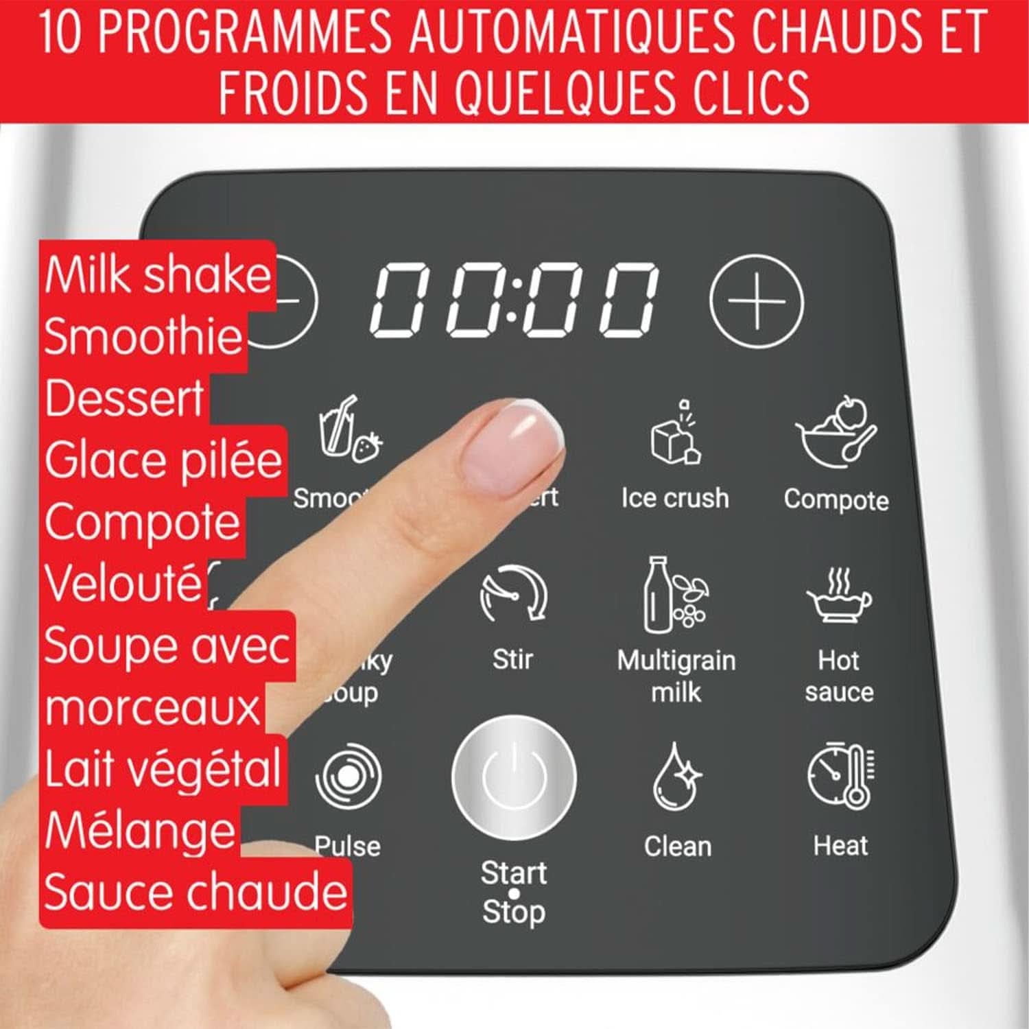 Perfectmix Cook, planetaria con 10 programmi automatici, 1400 W, prepara ricette calde e fredde Mamma e Bambino Naty Shop