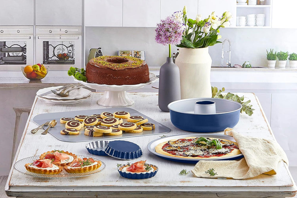 , Linea XBake, teglia per 12 muffin, acciaio con rivestimento Stampi e teglie Naty Shop