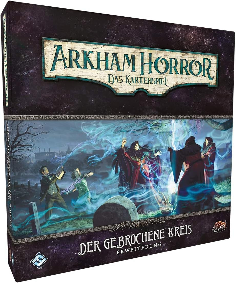 Fantasy Flight Games, Arkham Horror: LCG, Gioco base, Gioco per esperti, Gioco di carte, 1-4 giocatori, Età 14+, 45+ minuti, Tedesco, Multicolor, Colorato