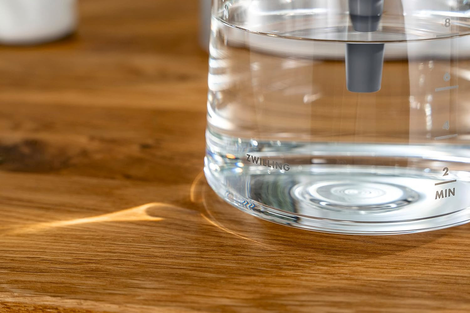 ZWILLING ENFINIGY Espressor cu filtru cu carafă din sticlă de 1,5 l, espressor cu boiler din oțel inoxidabil, funcție Blooming și detartrare inteligentă, plastic, argintiu