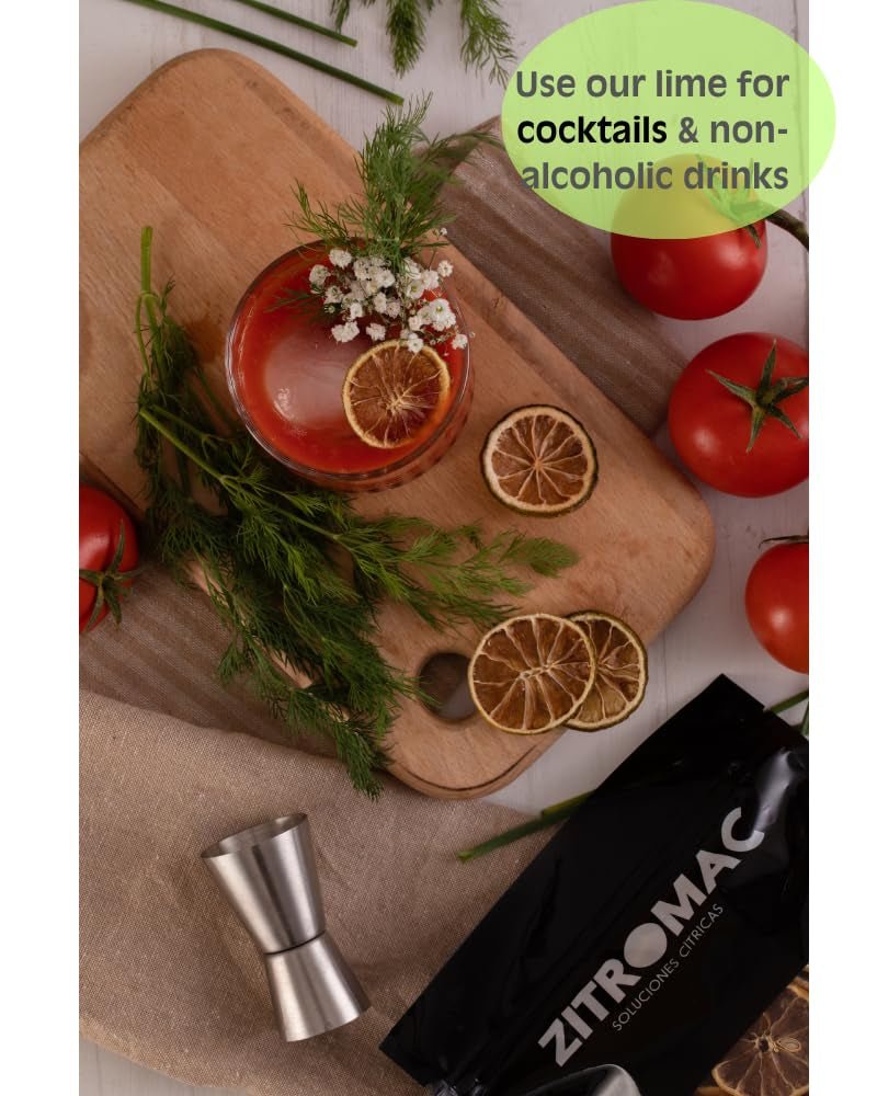 200gr Lime uscate pentru cocktail|fructe uscate pentru cocktailuri fără zahăr, decorare, coacere, Crăciun, băuturi, ceai|100% natural Felii de lime uscate pentru gin, cocktail seara Produse deshidratate Naty Shop