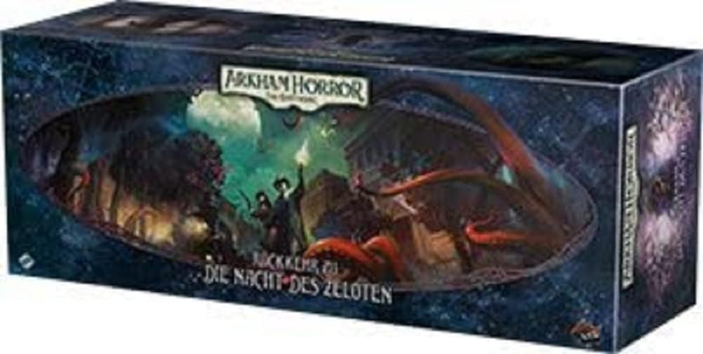 Fantasy Flight Games, Arkham Horror: LCG, Gioco base, Gioco per esperti, Gioco di carte, 1-4 giocatori, Età 14+, 45+ minuti, Tedesco, Multicolor, Colorato
