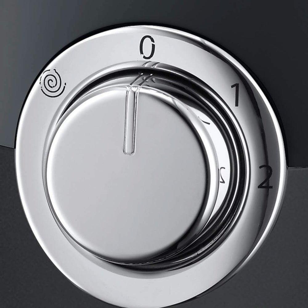 Russell Hobbs Robot da cucina [1.5L Glasbehälter] Matt Schwarz (Starker 0.9PS Motor, Impuls-/Ice-Crush-Funktion, Edelstahlmesser, Bpa-Frei Mixer, Elektrischer Zerkleinerer, Smoothie-Maker) 24722-56 Cucina Naty Shop