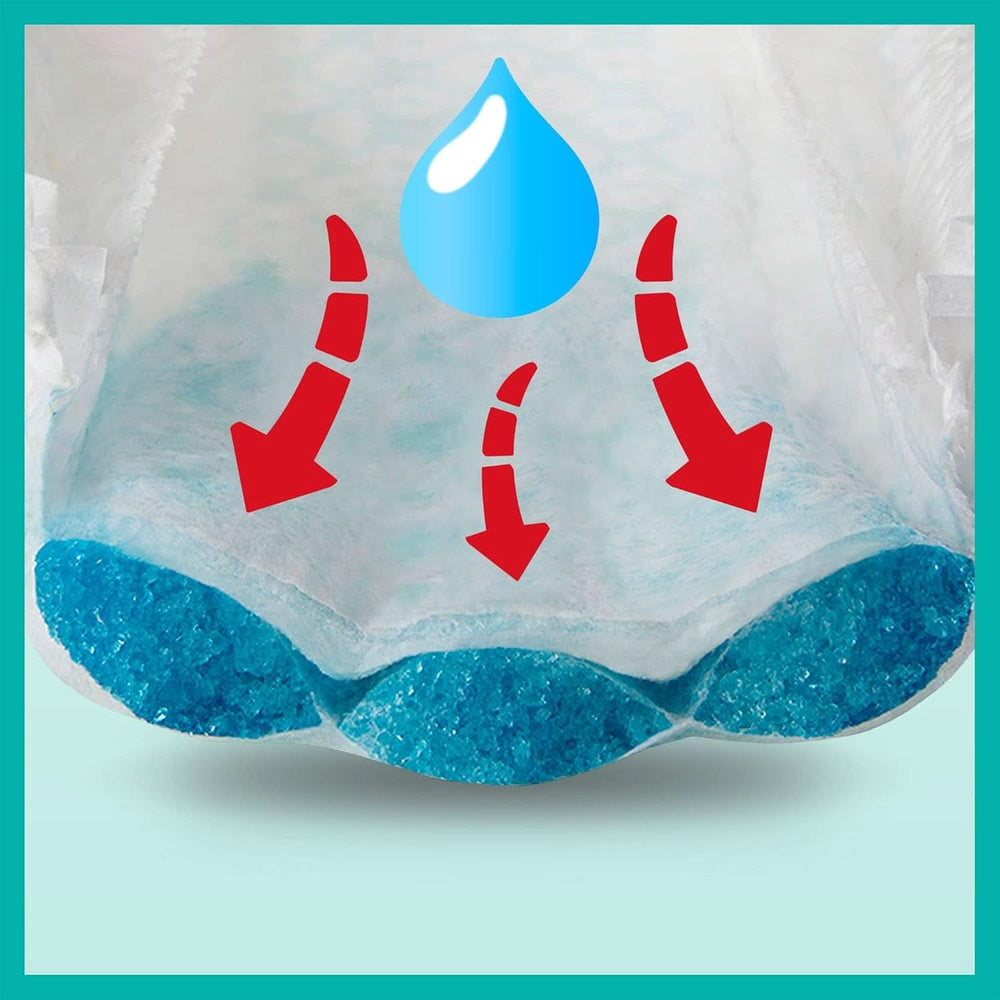 Pampers (Alte Version), Pantaloni da notte Windeln, Größe 5, 22 Stück, 12Kg-17Kg Accessori Alimenti per bambini e Allattamento Naty Shop