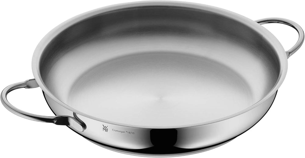 WMF Profi teglia/arrosto 28 cm induzione, padella in acciaio inox Cromargan, scoperta Pentole e Padelle Naty Shop 28Cm