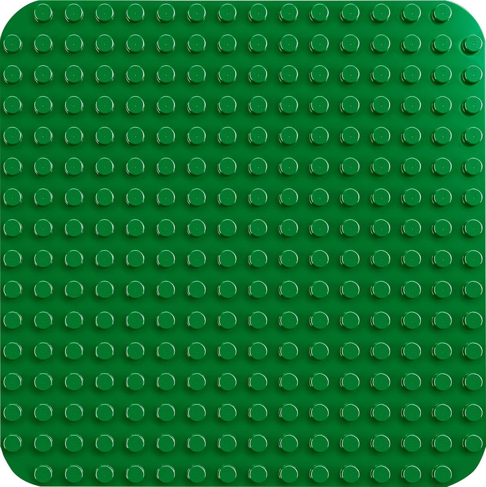 Pannello da costruzione LEGO DUPLO verde, Giocattolo da costruzione per bambini a partire da 18 mesi, Per esporre modelli, Permette ai bambini in età prescolare di costruire in modo creativo e giocare con fantasia, Giocattolo educativo 10460 Set da costruzione Besuche den LEGO-Store