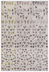 JMEOWIO Nagelsticker Schmetterling 9 Blatt Nail Art Sticker Selbstklebend Nagelaufkleber Mond Dekoration Nageldesign Zubehör