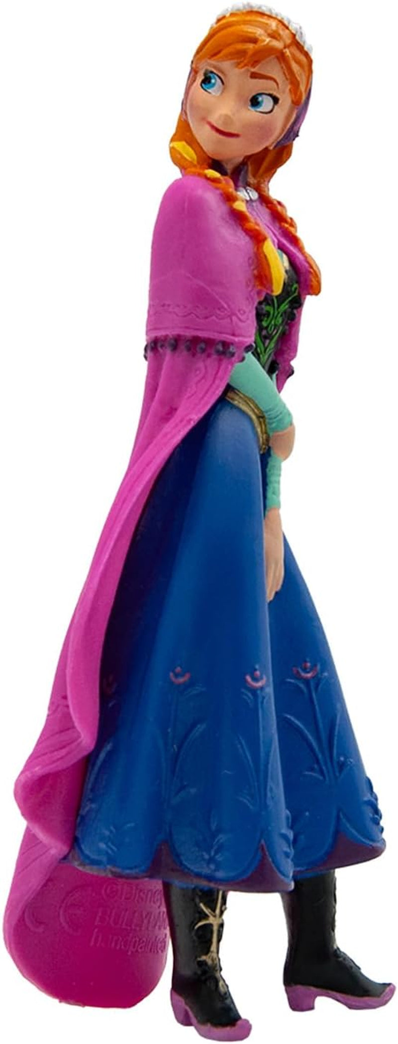 Bullyland 12960 - Figurină Prințesa Anna din filmul Frozen de Walt Disney, aprox. 9,5 cm, foarte detaliată, ideală ca un mic cadou pentru copiii cu vârsta de 3 ani și peste