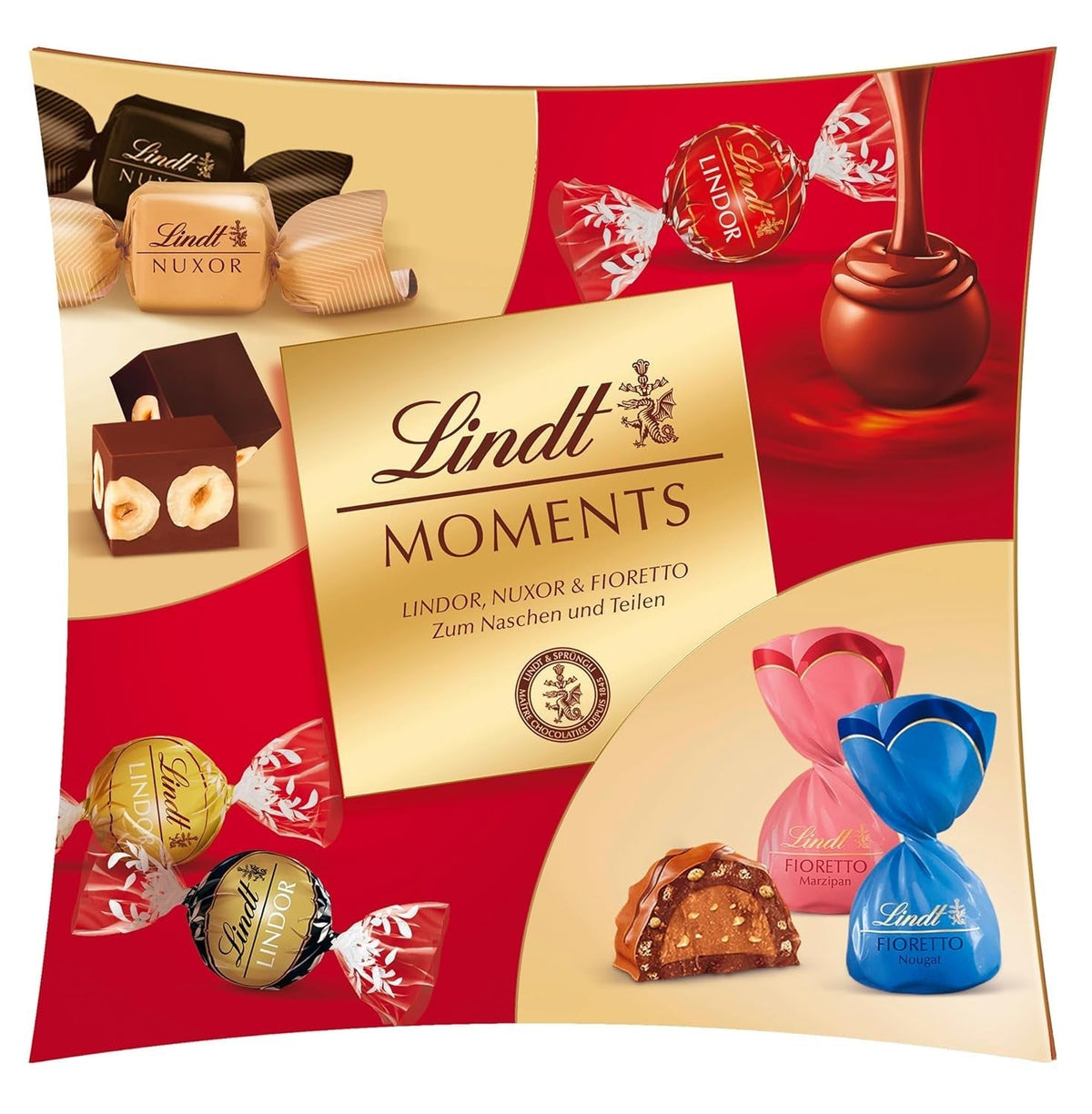 Lindt Chocolate Moments Sharing, 223 grammi di caramelle al cioccolato Naty Shop Titolo predefinito
