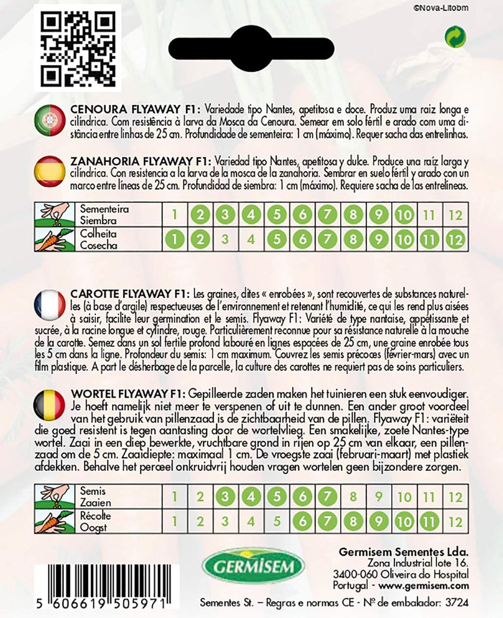 Möhren Flyaway Pillen