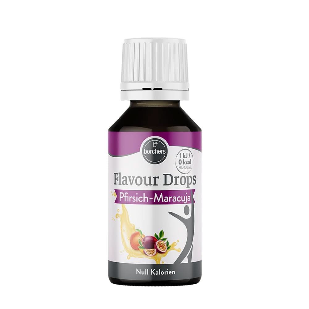 Gocce al gusto Borchers, Pesca - Frutto della passione, 30 ml Aromi Naty Shop