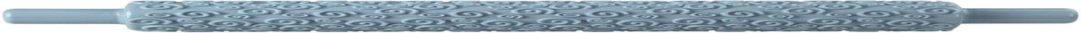 Zenker Fondant-Prägerroller 31 cm CANDY, Rollstab aus Kunststoff, Teigrolle für die Dekoration von Zuckergebäck, Zuckerguss, Fondant, Kuchen (Colore: Ice Blue), Menge: 1 Stück, 31 x 5 x 5 cm