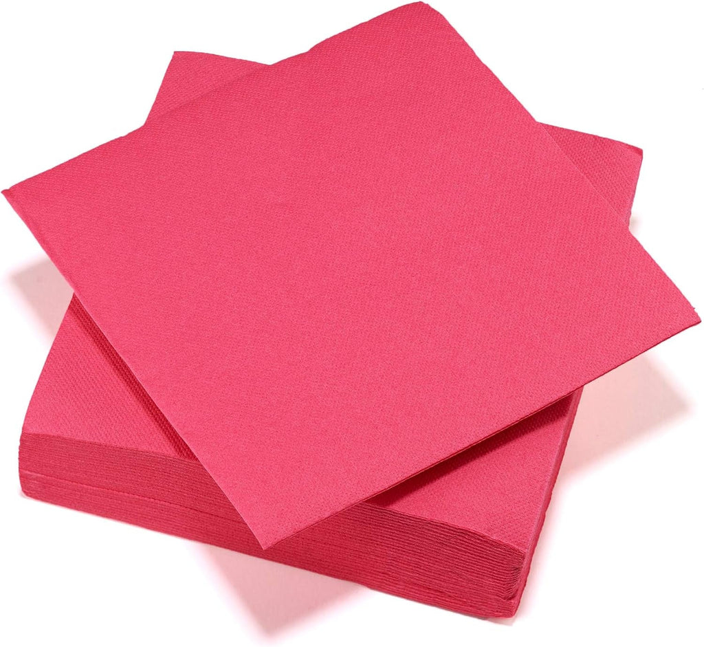 - Șervețele de hârtie Tex Touch - Negre - Șervețele certificate Fsc® - Reciclabile și Biodegradabile - Set de 40 de șervețele negre mari 38 X 38 Cm