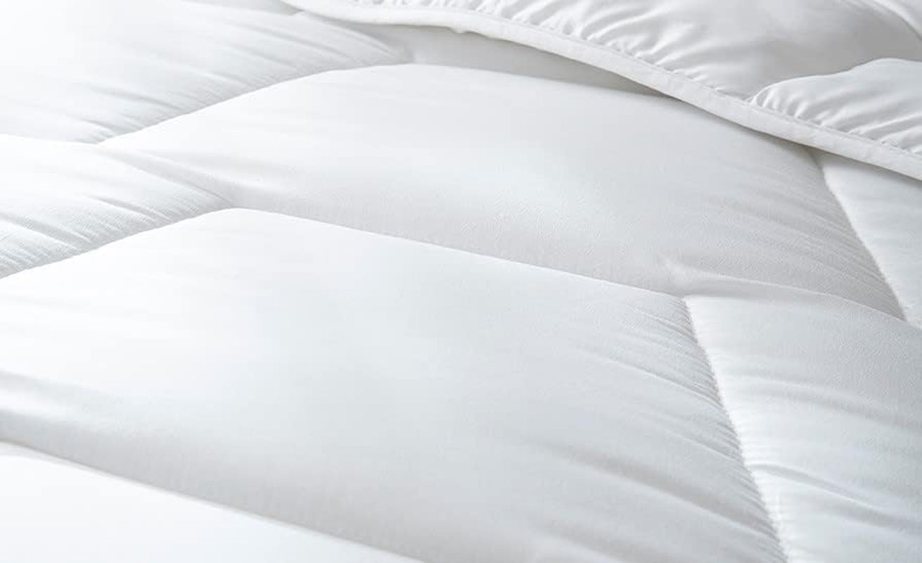 Copripiumino Abeil Acaristop con effetto antiacaro e antibatterico, poliestere, bianco, 220 X 240 cm Piumini e Trapunte Naty Shop