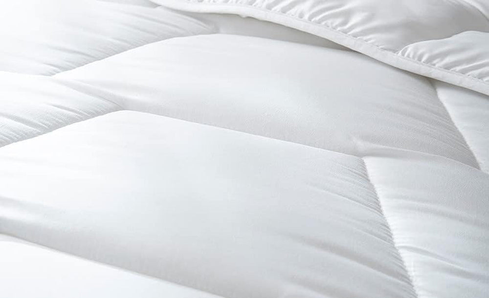 Copripiumino Abeil Acaristop con effetto antiacaro e antibatterico, poliestere, bianco, 220 X 240 cm Piumini e Trapunte Naty Shop