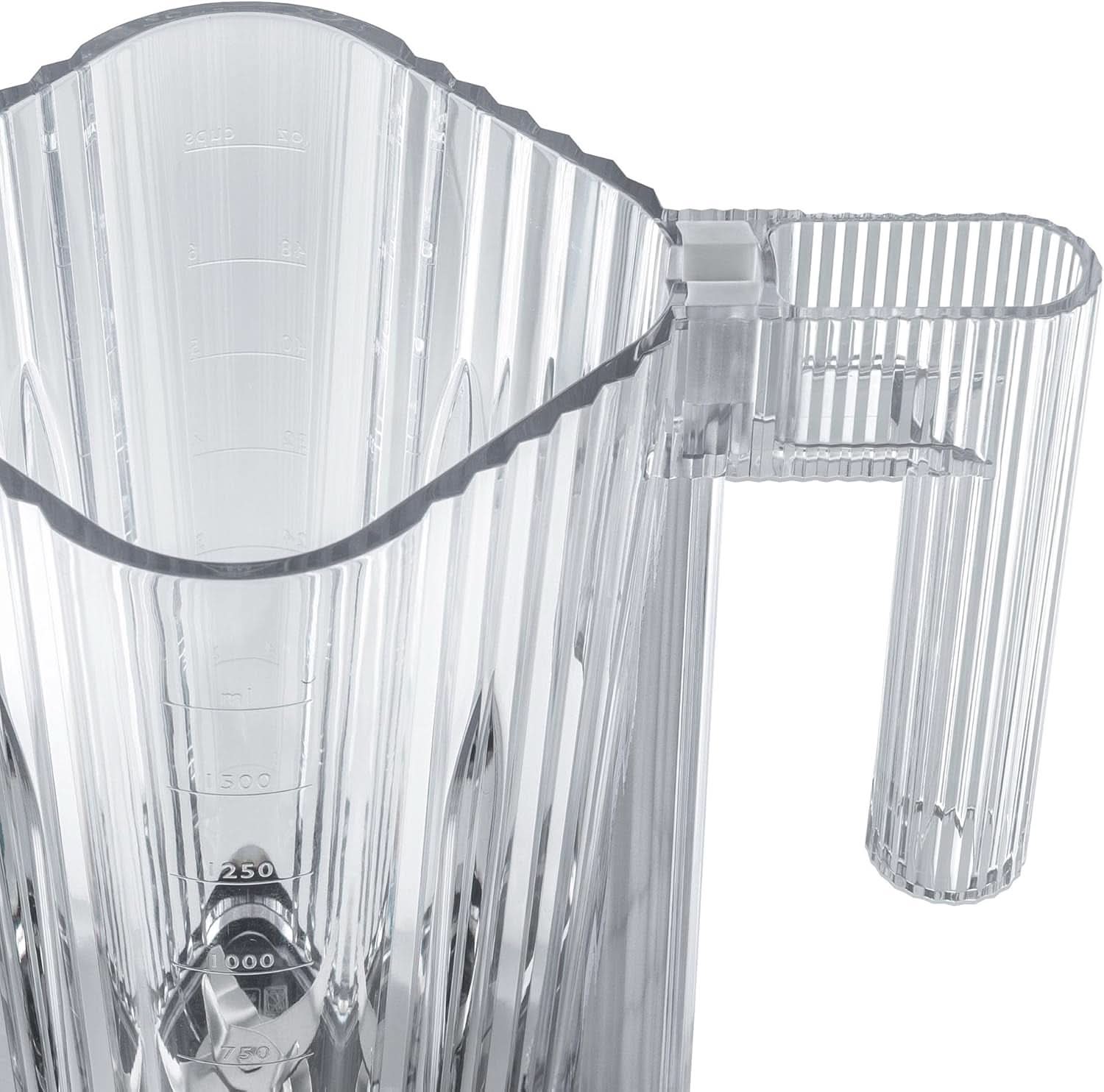 Alessi Plissé MDL09 W - Frullatore con caraffa graduata, resina termoplastica, Cucina Naty Shop