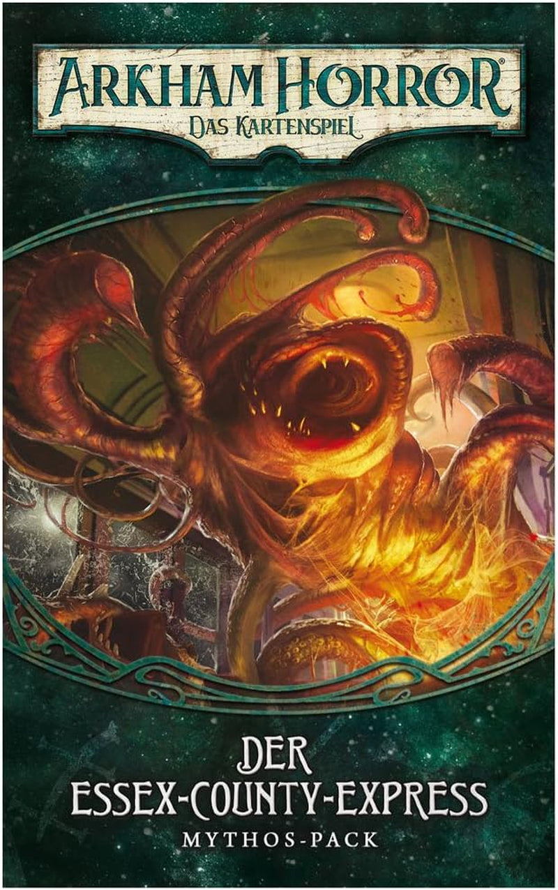 Fantasy Flight Games, Arkham Horror: LCG, Gioco base, Gioco per esperti, Gioco di carte, 1-4 giocatori, Età 14+, 45+ minuti, Tedesco, Multicolor, Colorato