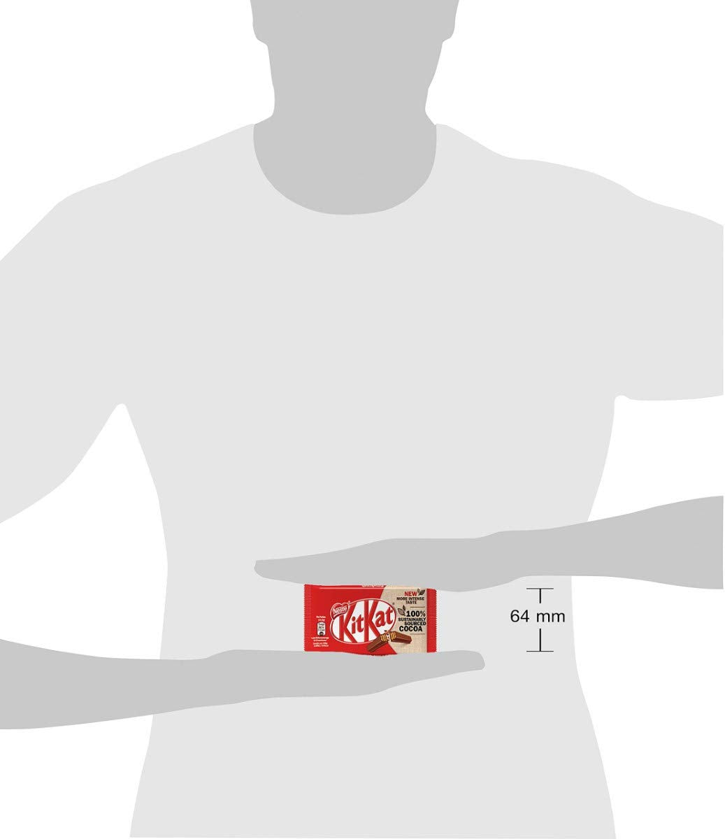 Barrette di cioccolato classiche Nestlé, barrette di wafer croccanti al cioccolato al latte, confezione da 48 (24 x 41,5 g)