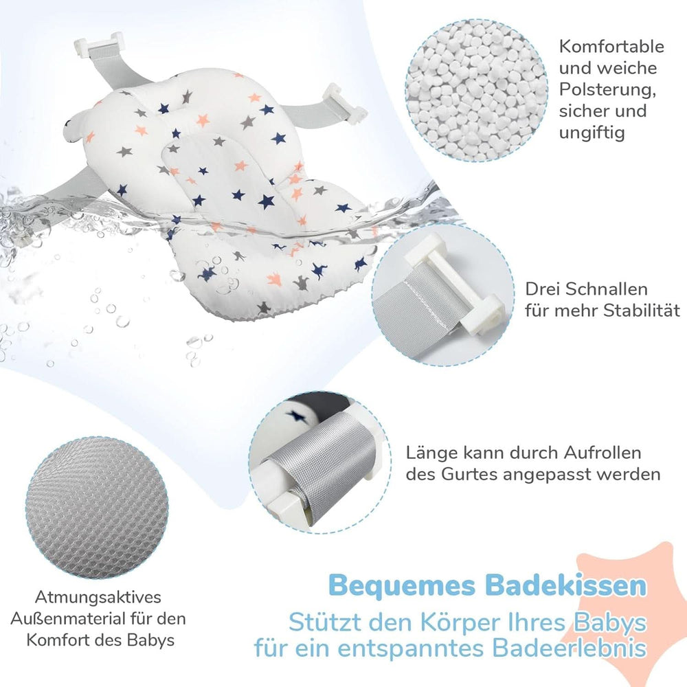 DEANIC Vaschetta portatile e pieghevole, adatta per 0-6-12 mesi Mamma e Bambino Naty Shop