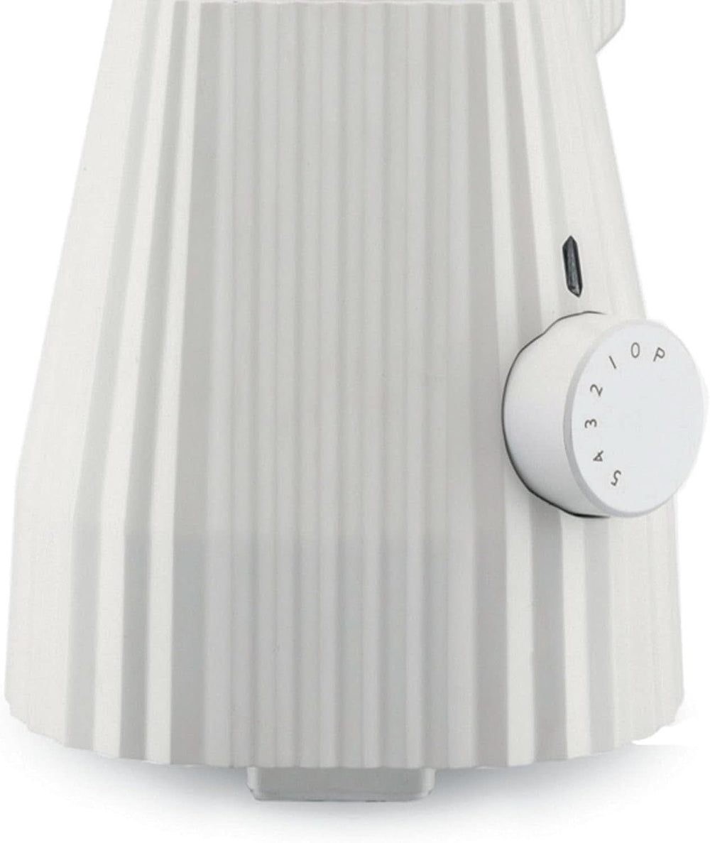 Alessi Plissé MDL09 W - Frullatore con caraffa graduata, resina termoplastica, Cucina Naty Shop