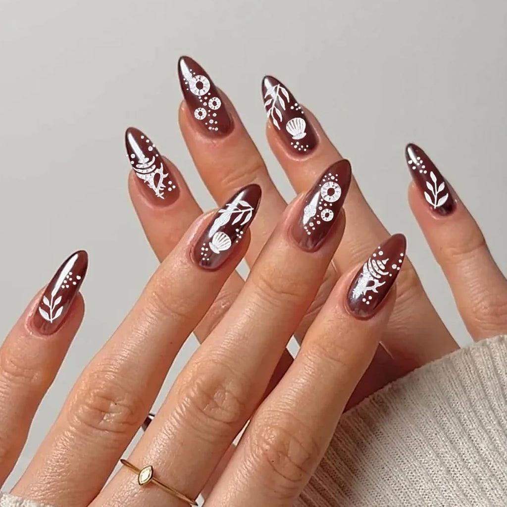 5 buc autocolante pentru unghii 5D în relief, model oceanic, farmece pentru unghii, autocolante pentru unghii de vară oceanică, scoici, animale marine, autocolante drăguțe pentru design de unghii, accesorii pentru design de unghii