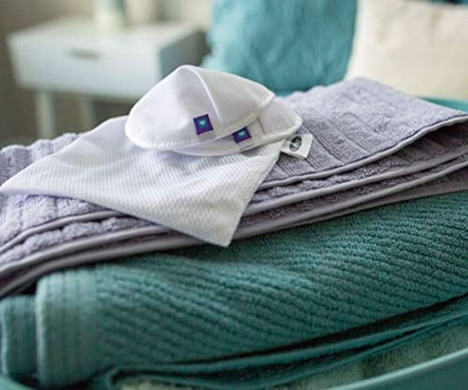 Tampoane de alăptat lavabile Lansinoh - Pachet de 4, inclusiv plasă de rufe - Ultra absorbante, super moi și reutilizabile Accesorii Hrana si Alaptare Bebe Naty Shop