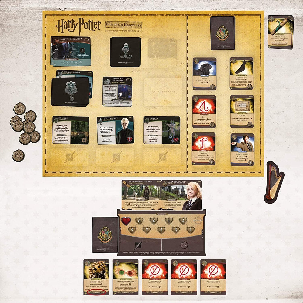 Kosmos 680671 Espansione Harry Potter Battle for Hogwarts - Monster Box - Espansione del gioco Harry Potter Battle for Hogwarts per 2-4 giocatori dagli 11 anni in su