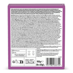 Barretta di muesli con cioccolato e uvetta dell'Amazzonia, 192 g