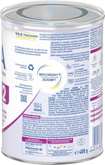 BEBA Premature Infant Formula Fase 2 - Neonati prematuri dopo la dimissione ospedaliera, Alimenti per bambini, Latte in polvere per bambini, 1 confezione (1 x 400 g)