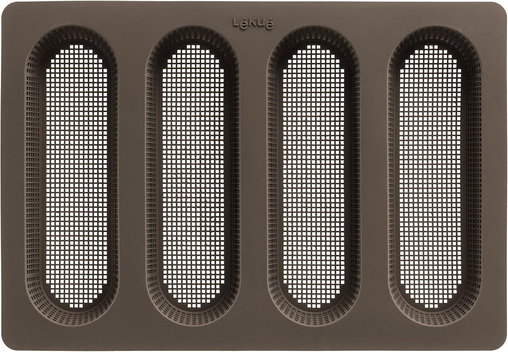 Lékué-Brotbackset, silicone, marrone, 30 x 25 x 15 cm (3000085SURM017)