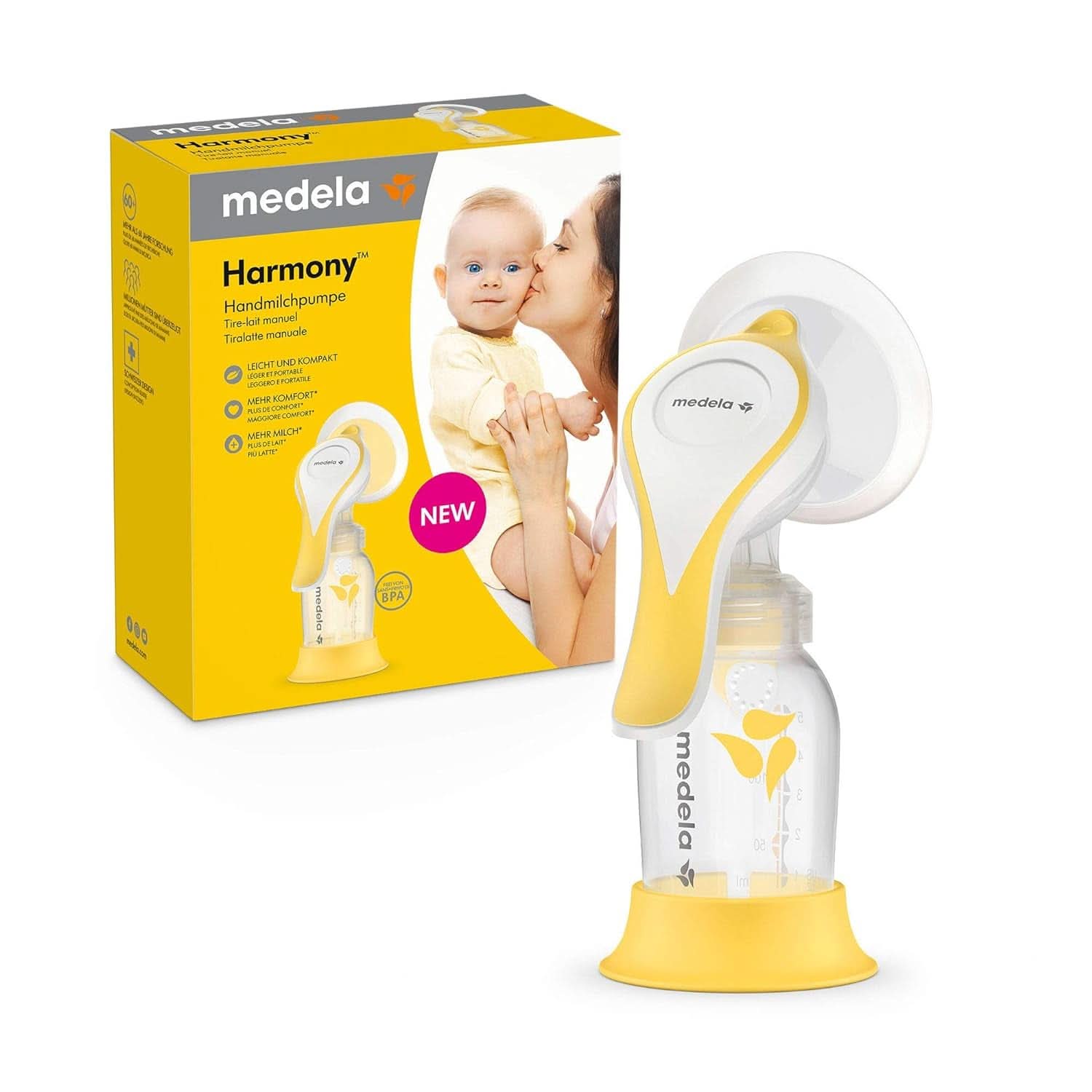 Medela Raccoglitore per latte materno in silicone Accessori Alimentazione e Allattamento Bebe Naty Shop Handmilchpumpe