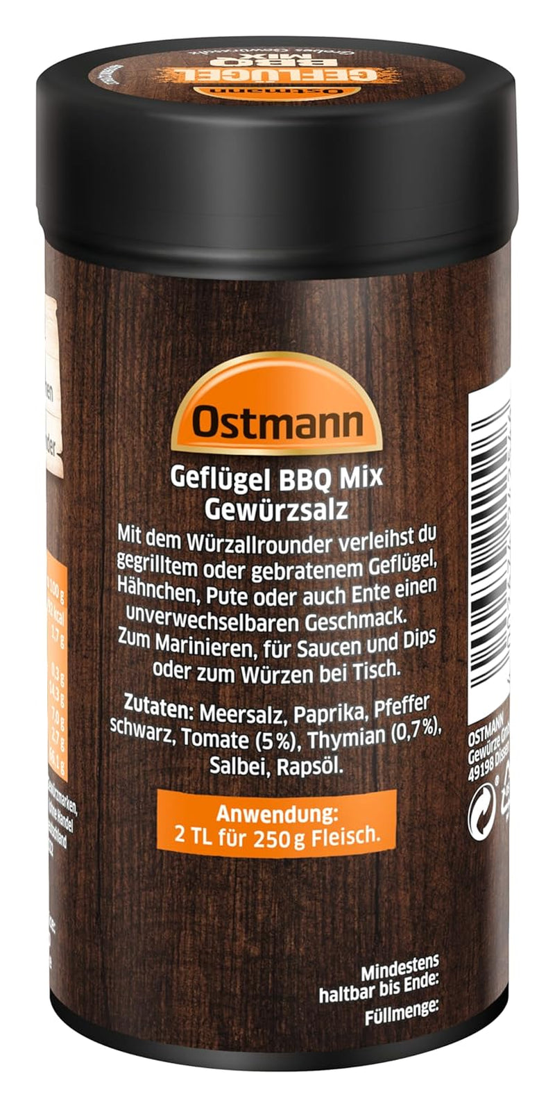 BBQ Mix Gefluegel grosso Gewürzsalz