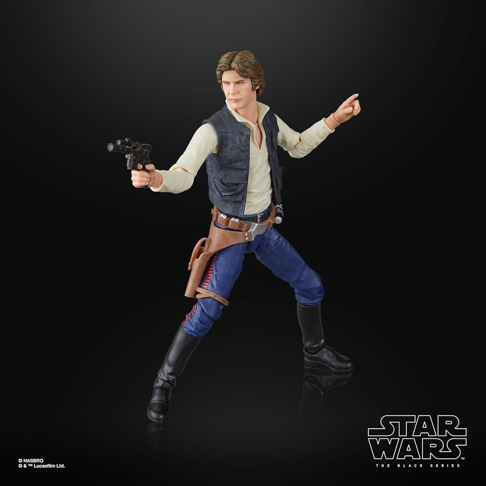Star Wars The Black Series Han Solo, Star Wars: A Hope Premium Action Figure da collezione (15 cm) Action figures Naty Shop